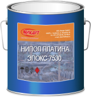 Грунт-эмаль НИПОЛ ПЛАТИНА ЭПОКС-7530