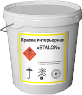 Краска интерьерная «ETALON»