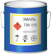 ПФ-115 чёрная (1 кг)